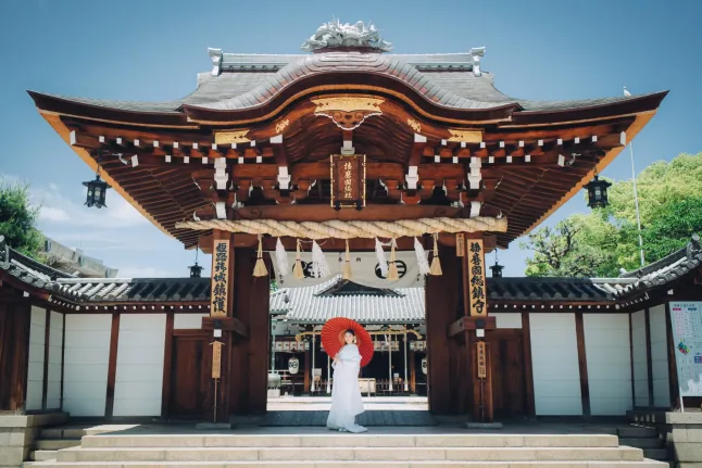 播磨国総社の結婚式の写真